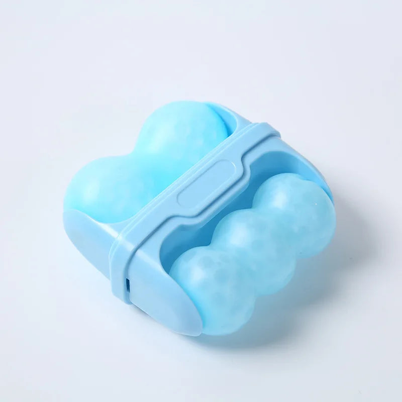 Double Head Ice Roller - Facial and Eye Puffiness Reliever, Migraine Pain Relief, and Skin Beauty Tool for Cold Body Massage - PULSE MART