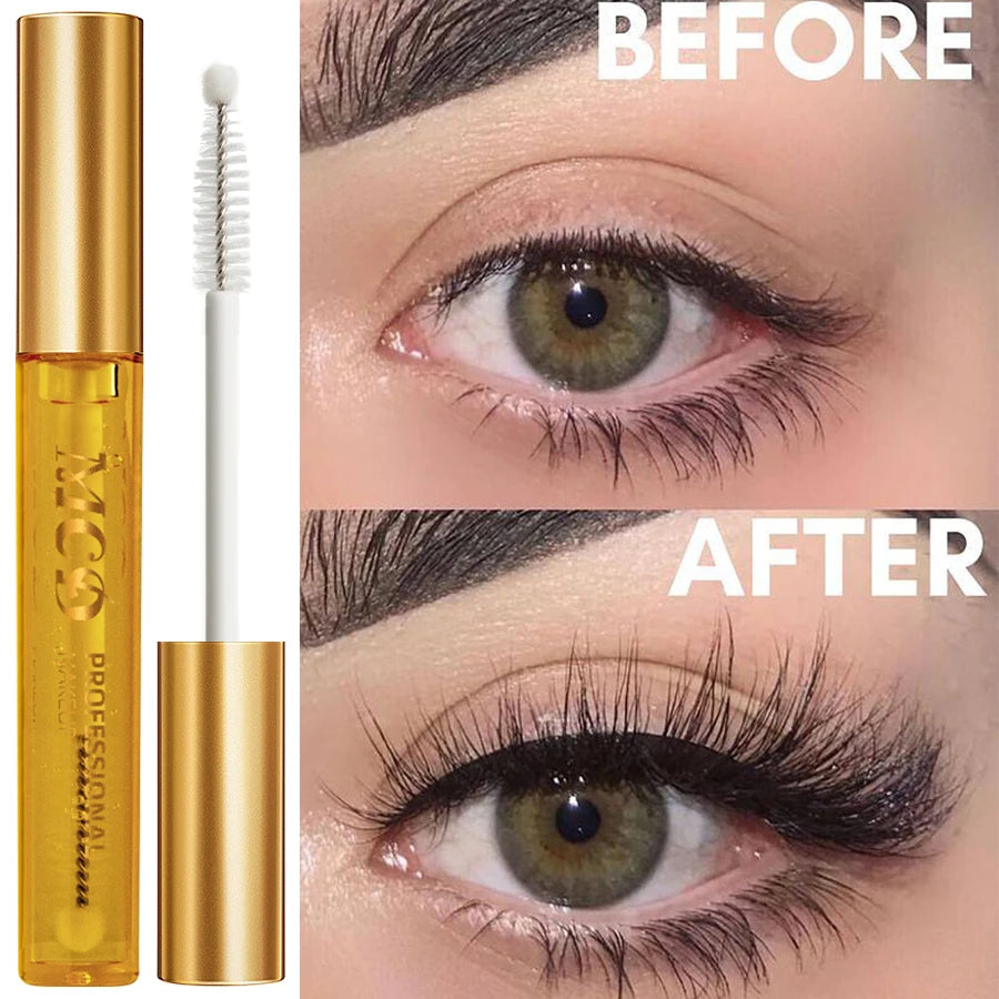 Natural Eyebrow and Eyelash Enhancer Serum - Nourishing Formula for Longer, Fuller, Thicker Brows and Lashes - PULSE MART