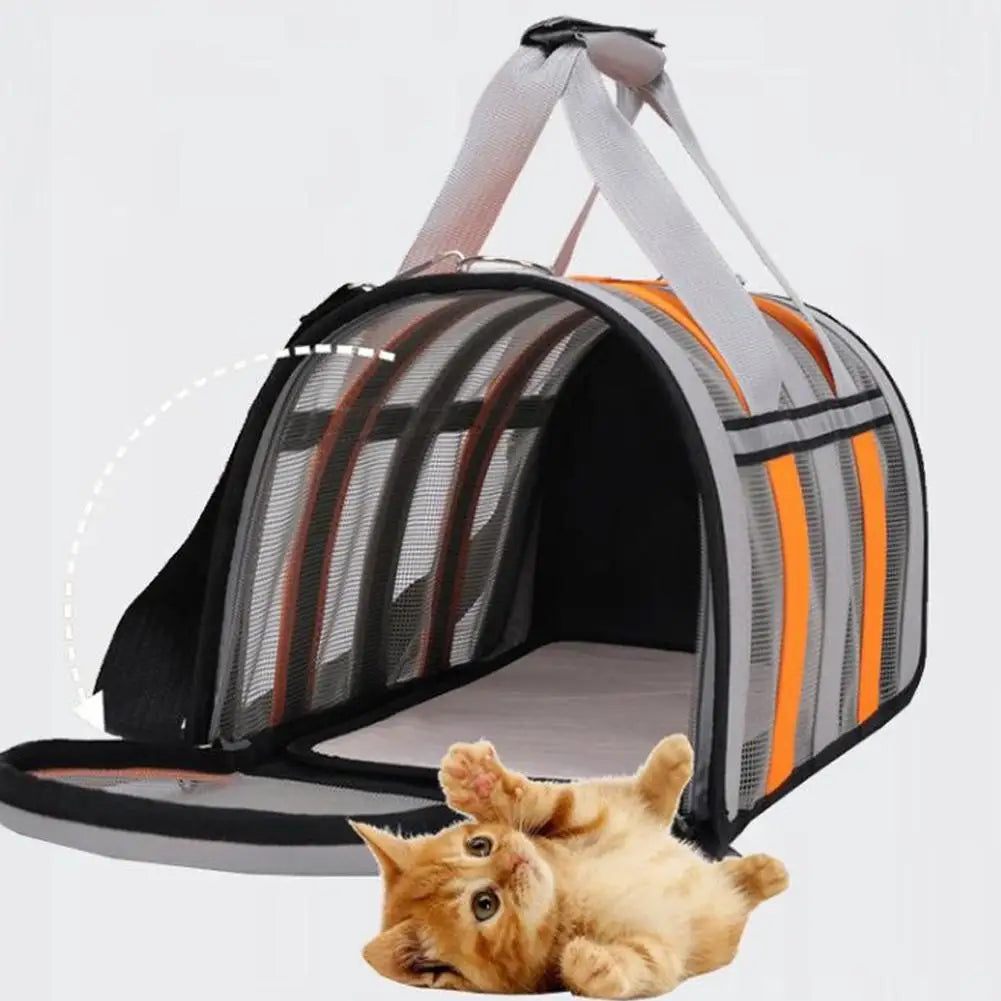 Airline Approved Pet Travel Bag – Portable Carrier for Dogs, Cats & Puppies (S/M/L)