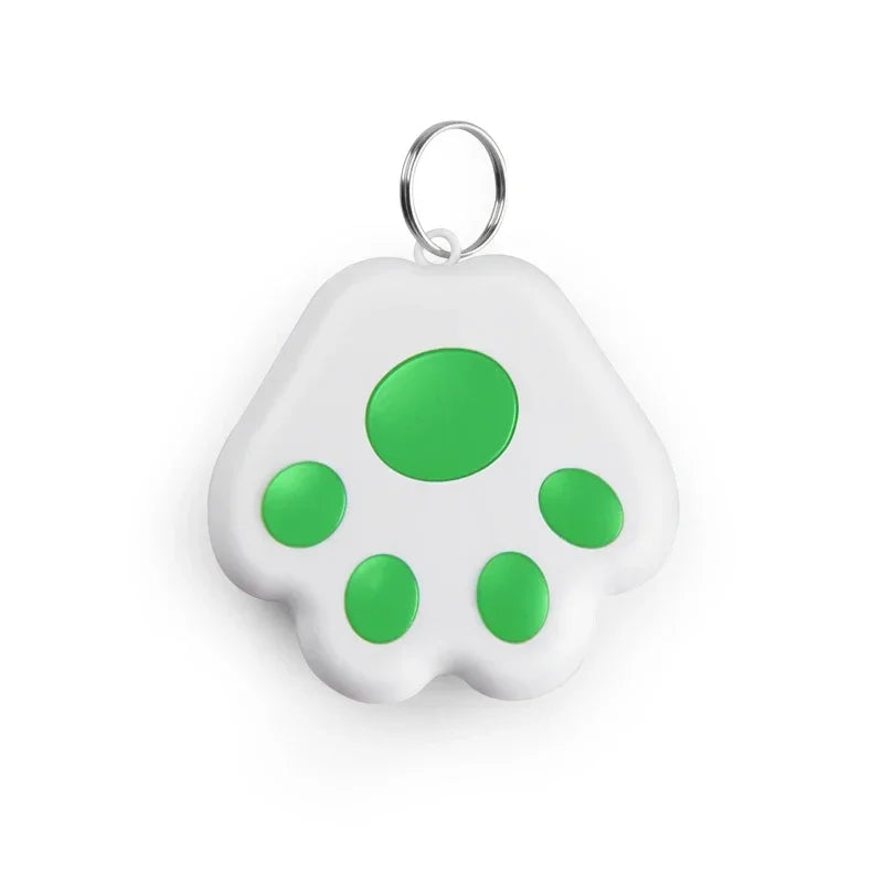 Dog Paw Mini GPS Tracker – Smart Anti-Lost Pet Locator for Dogs & Cats
