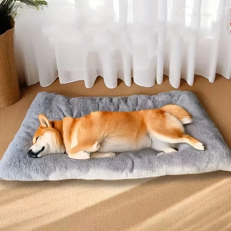 The Orthopedic Calming Crate Mat & Plush Dog Bed