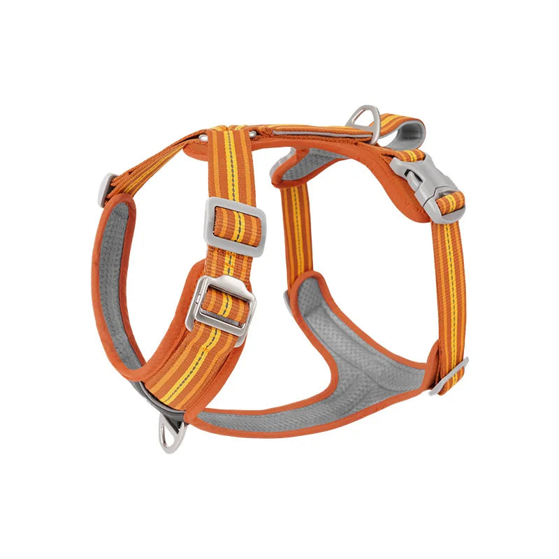 Car Safety Dog Harness: No-Pull, Reflective & Adjustable