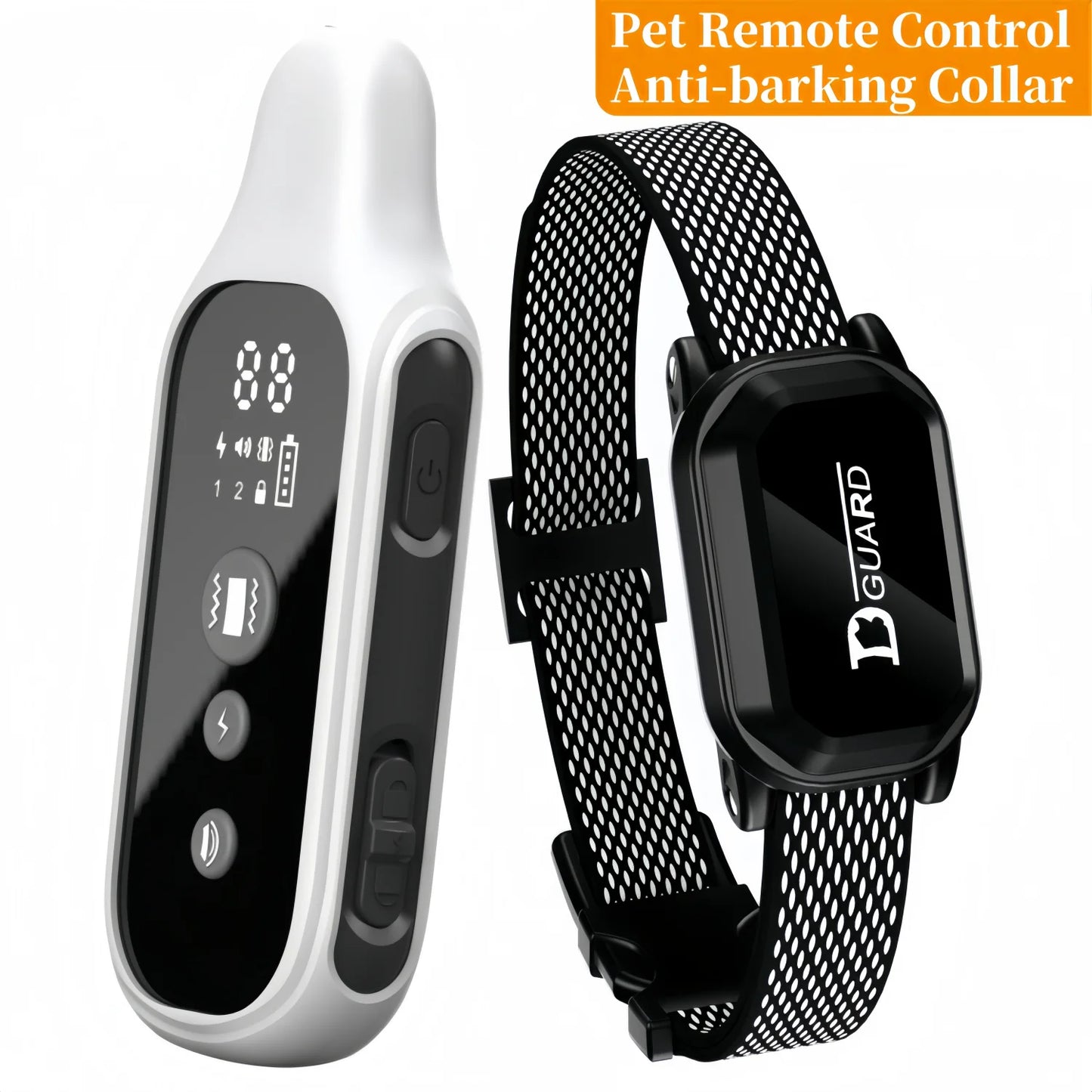 800M Dog Training Collar – Waterproof Rechargeable Remote Trainer with LCD Display