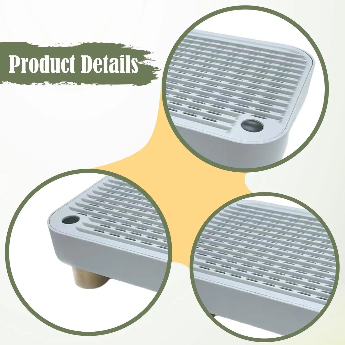 Cat Litter Box Step – Washable Litter Sifter Ramp for Kittens, Senior Cats & Indoor Cats