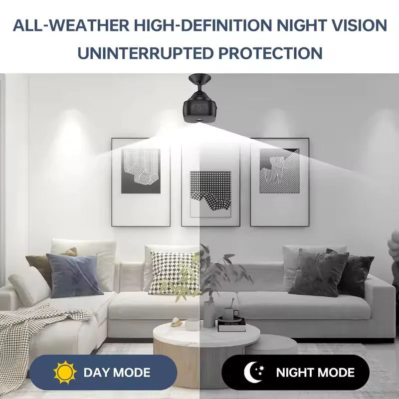 Baby Monitor Mini HD Camera WiFi Wireless Monitoring Security Protection Remote Monitor Camcorders Video Surveillance Smart Home - PULSE MART