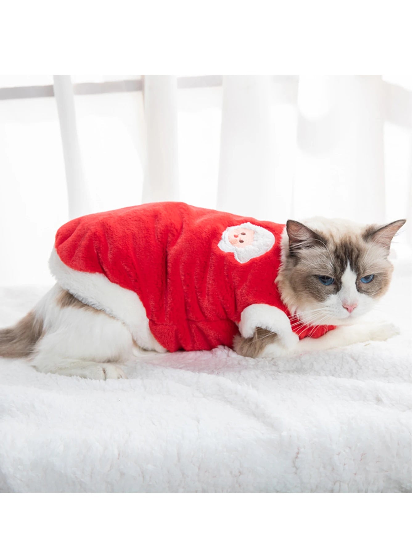 Soft Cat Vest – Warm Winter Clothing for Cats, Kittens & Small Dogs