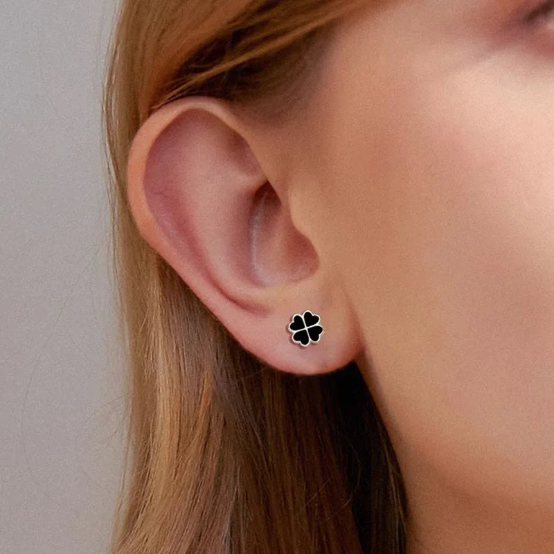 Black Earrings for Women, Stylish and Personalized, Exquisite and Simple, Versatile