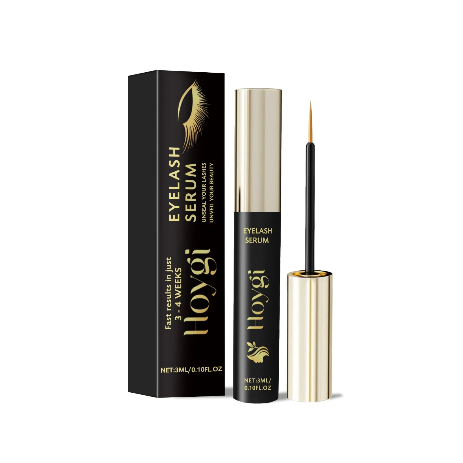 Gentle and Moisturizing Eyelash Growth Serum - Achieve Natural Curl, Smudge-Resistant Lashes - PULSE MART