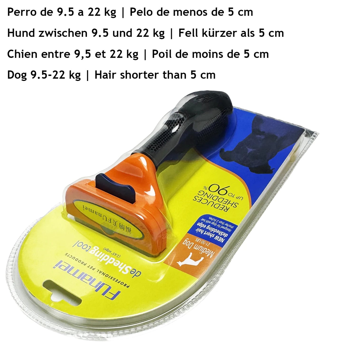 Dual-Sided Pet Dematting Comb - Anti-Lice Knot Remover for Dogs & Cats