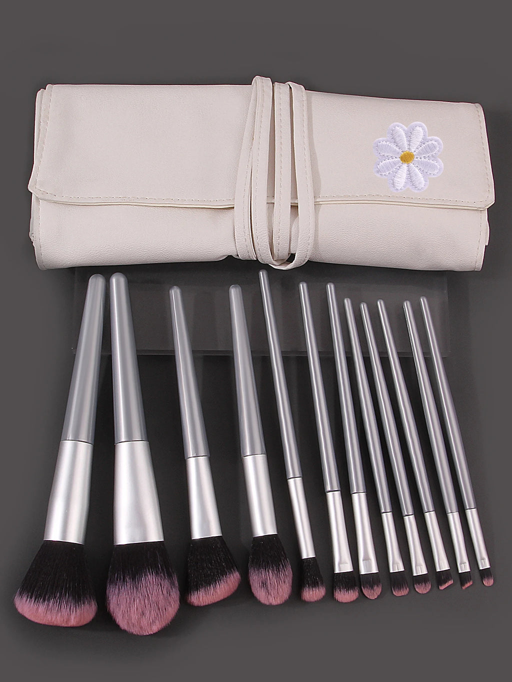 12-Piece Professional Makeup Brush Set with Storage Bag - Soft Bristles for Powder, Blush, Eyeshadow, and More - PULSE MART