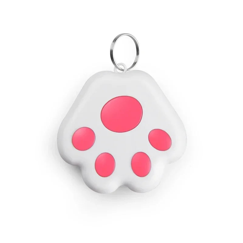 Dog Paw Mini GPS Tracker – Smart Anti-Lost Pet Locator for Dogs & Cats