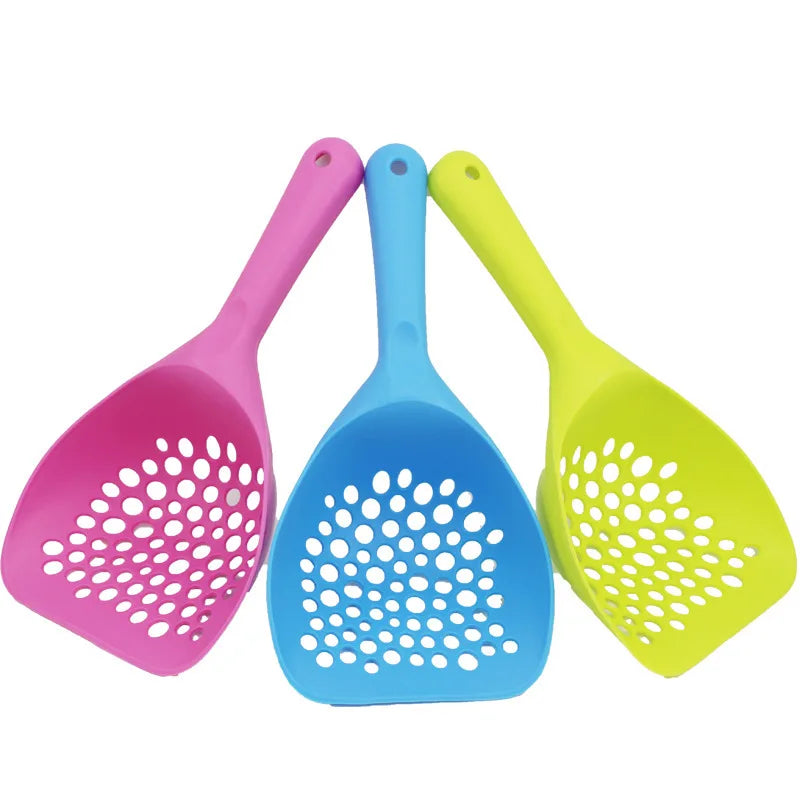 Large Cat Litter Scoop – Long Handle Deep Shovel for Easy Litter Box Cleaning