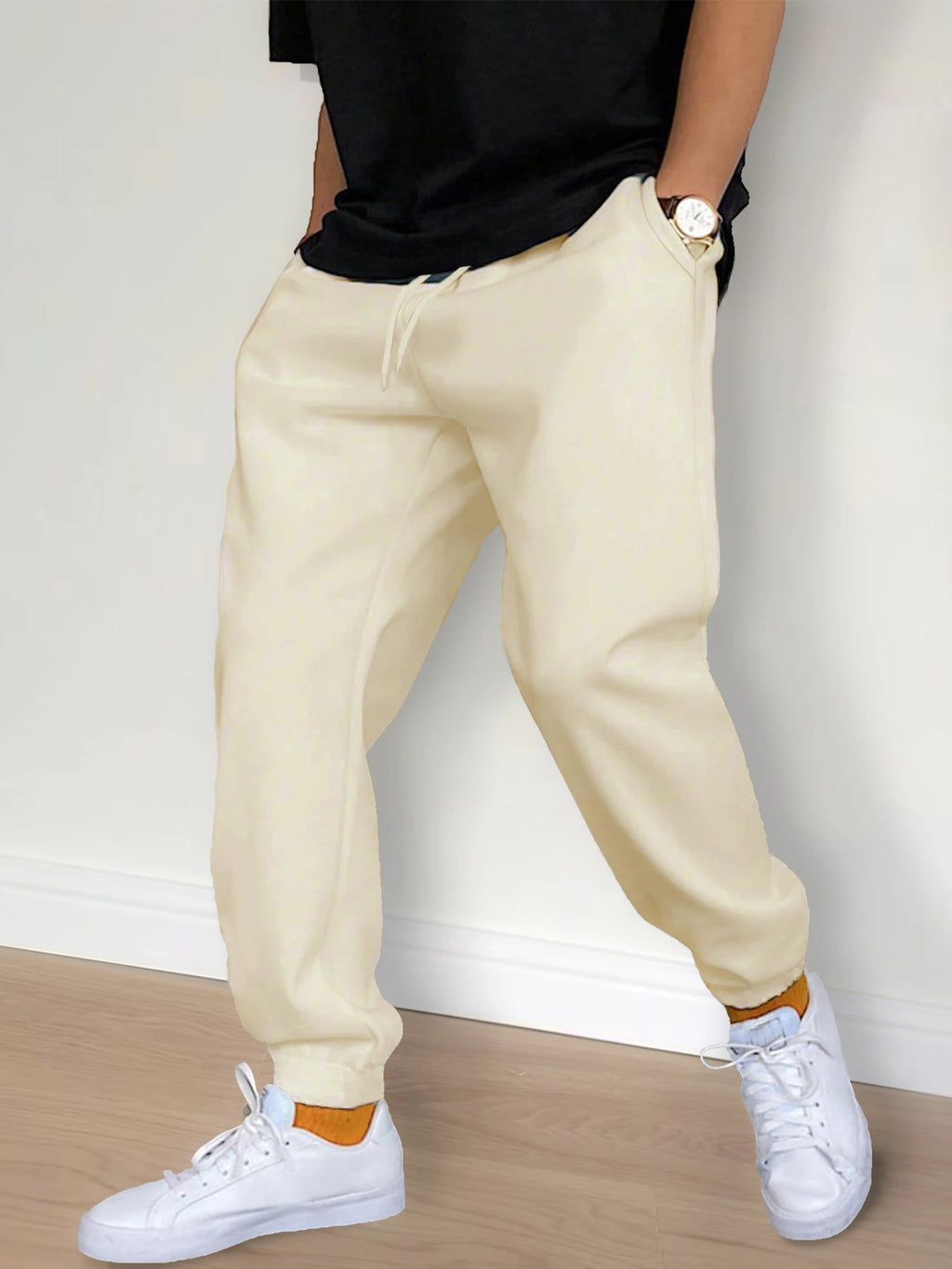 Men's Pants Casual Fashion Sports Pants Gym Sport Trousers Jogger Sweatpants Running