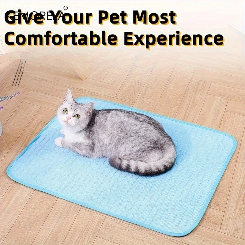 The Instant Relief Ice Silk Cooling Pet Mat