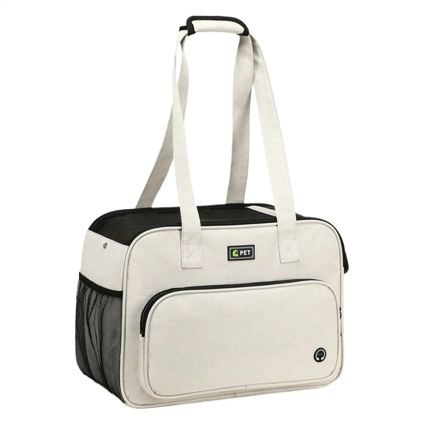 Dog Carrier Bag Breathable Mesh Tote with Strap Ventilated Dog Purse Carrying Bag for Daily Shopping Walking Park Outing Picnic