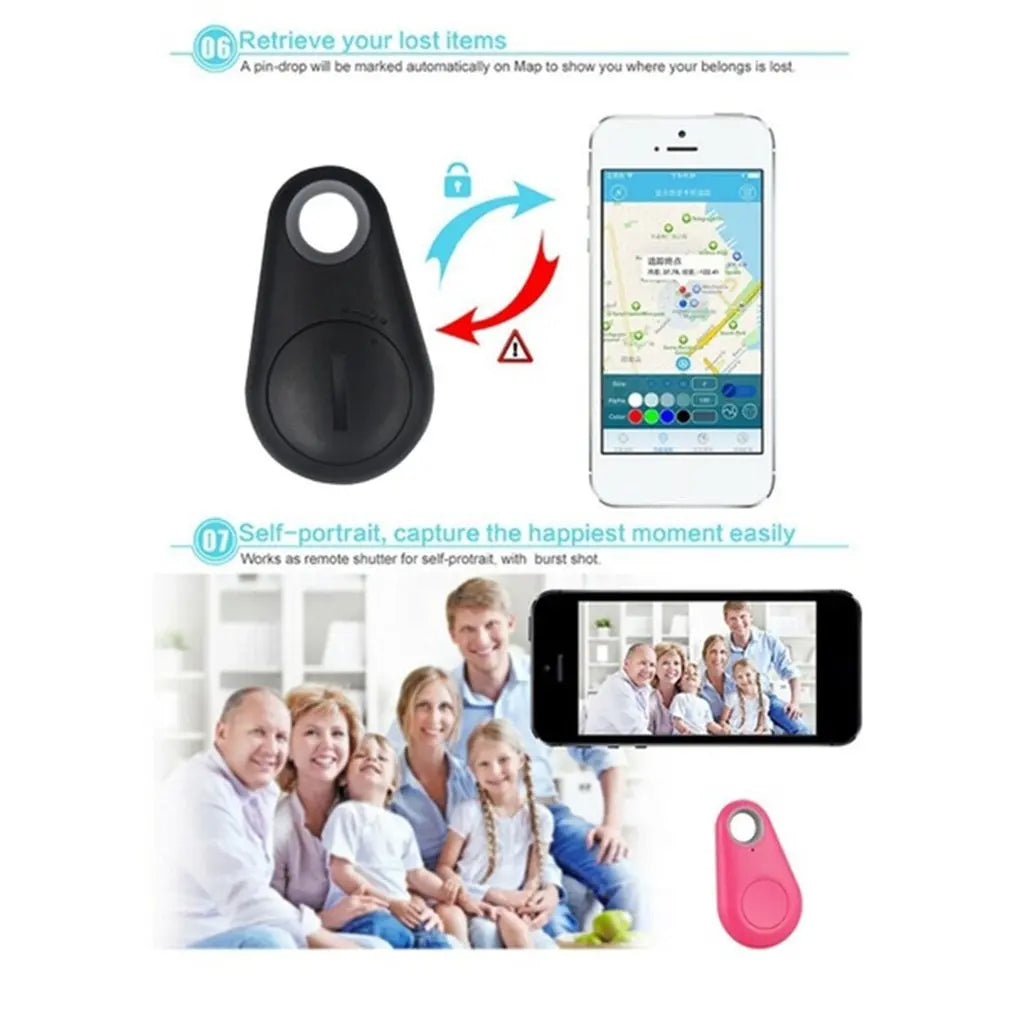 Waterproof Mini GPS Tracker for Dogs & Cats – Real-Time Global Pet Locator with Movement Alerts