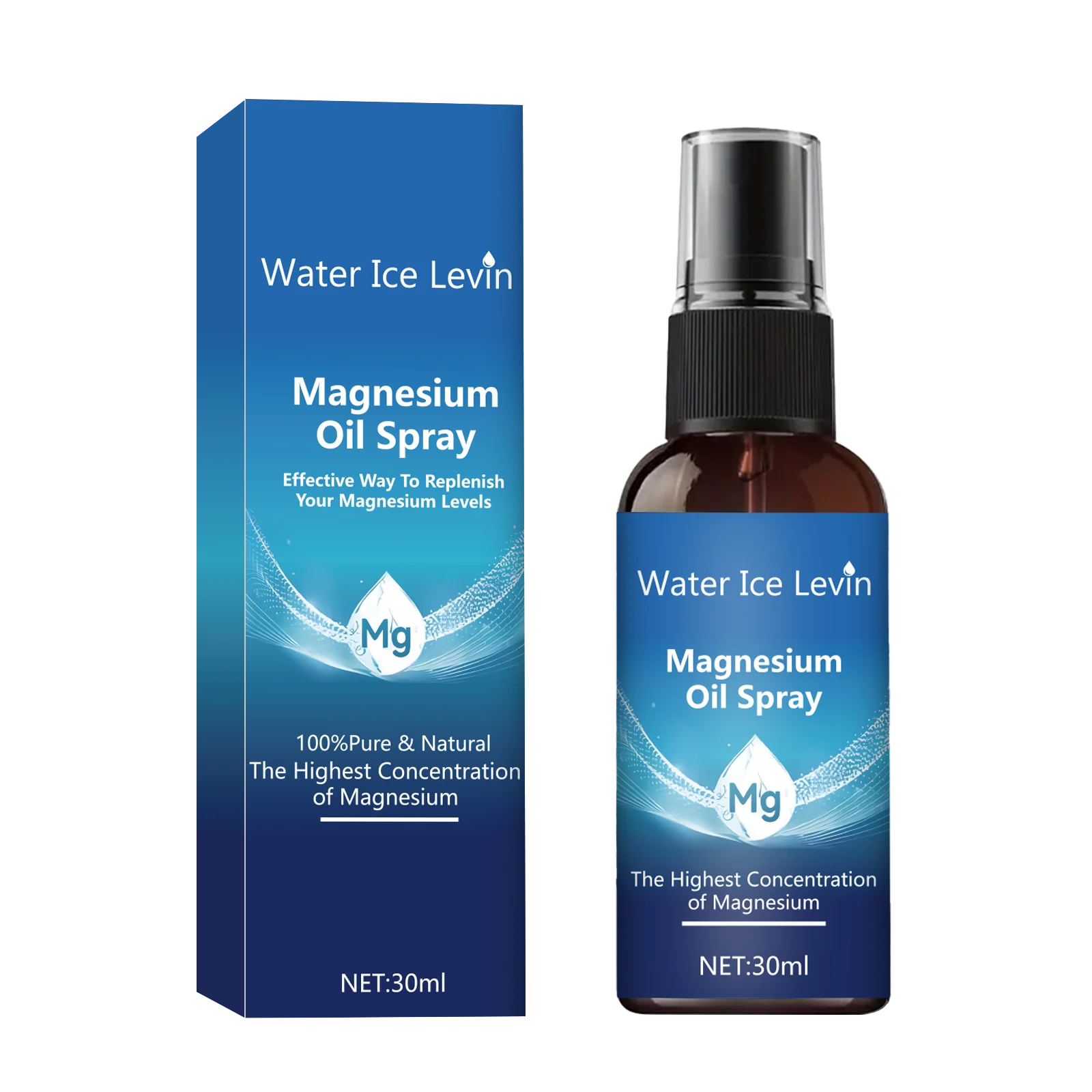 Magnesium Oil Spray face and body skin care essential oil moisturizing  oil