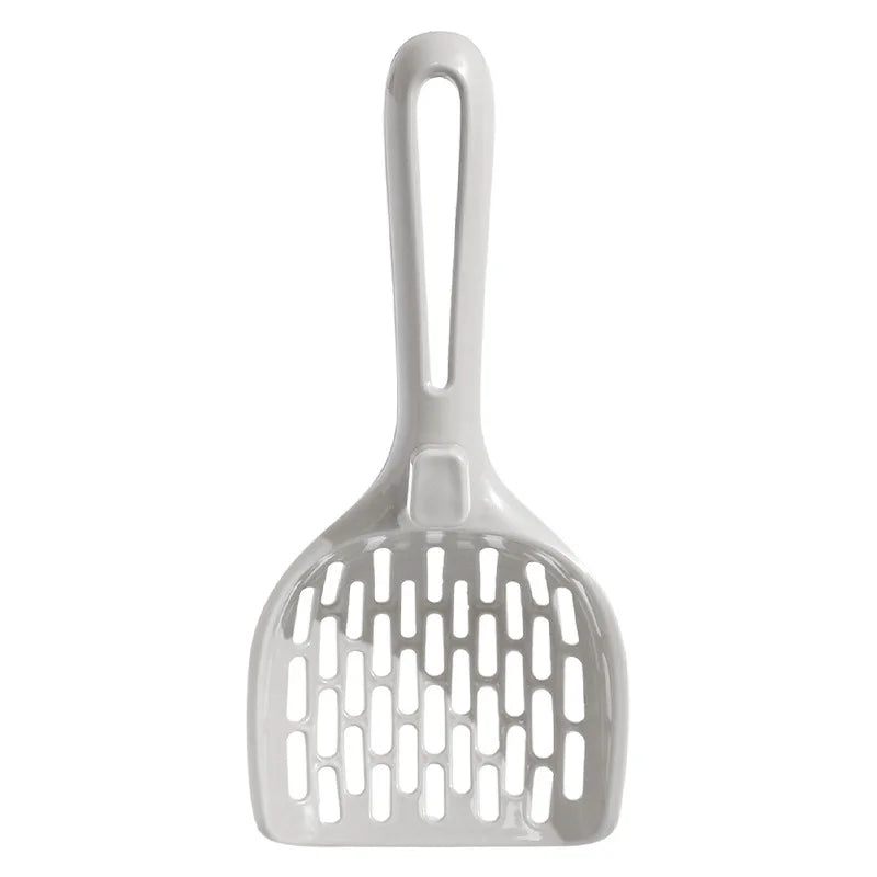 Self-Standing Cat Litter Scoop with Holder – Plastic Litter Shovel & Storage Base