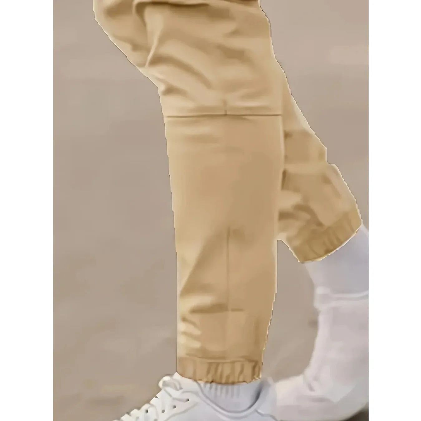 Men's Pants American Style Loose Straight Leg Workwear Multi-Pocket Casual Trousers Versatile