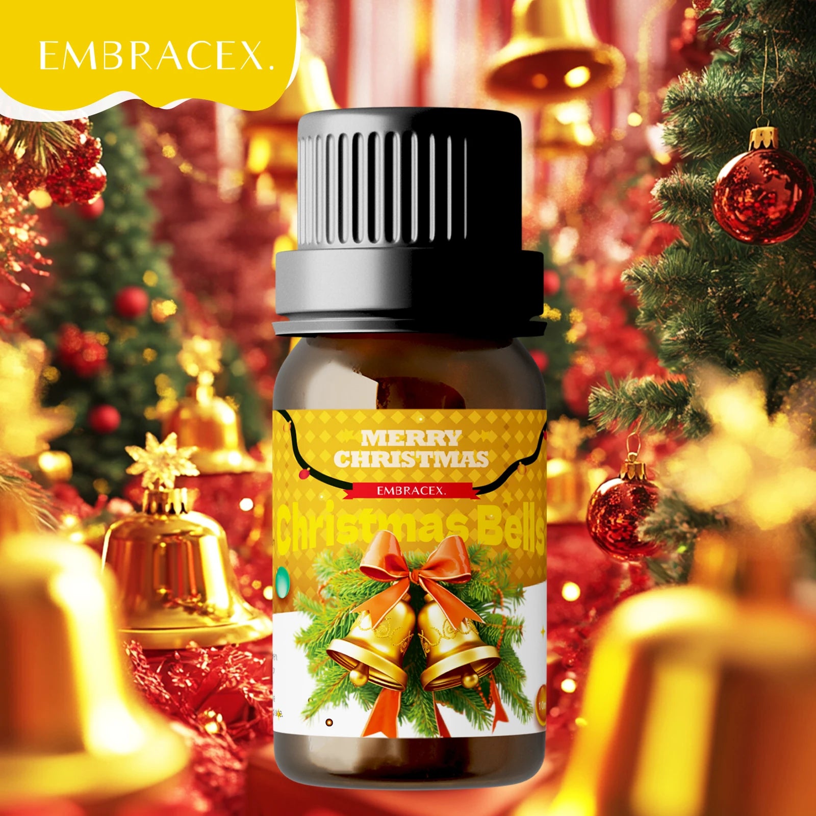 6PC/1PC 10ML Merry Christmas Essential Oils Christmas candle soap Christmas decoration Christmas atmosphere Christmas gifts