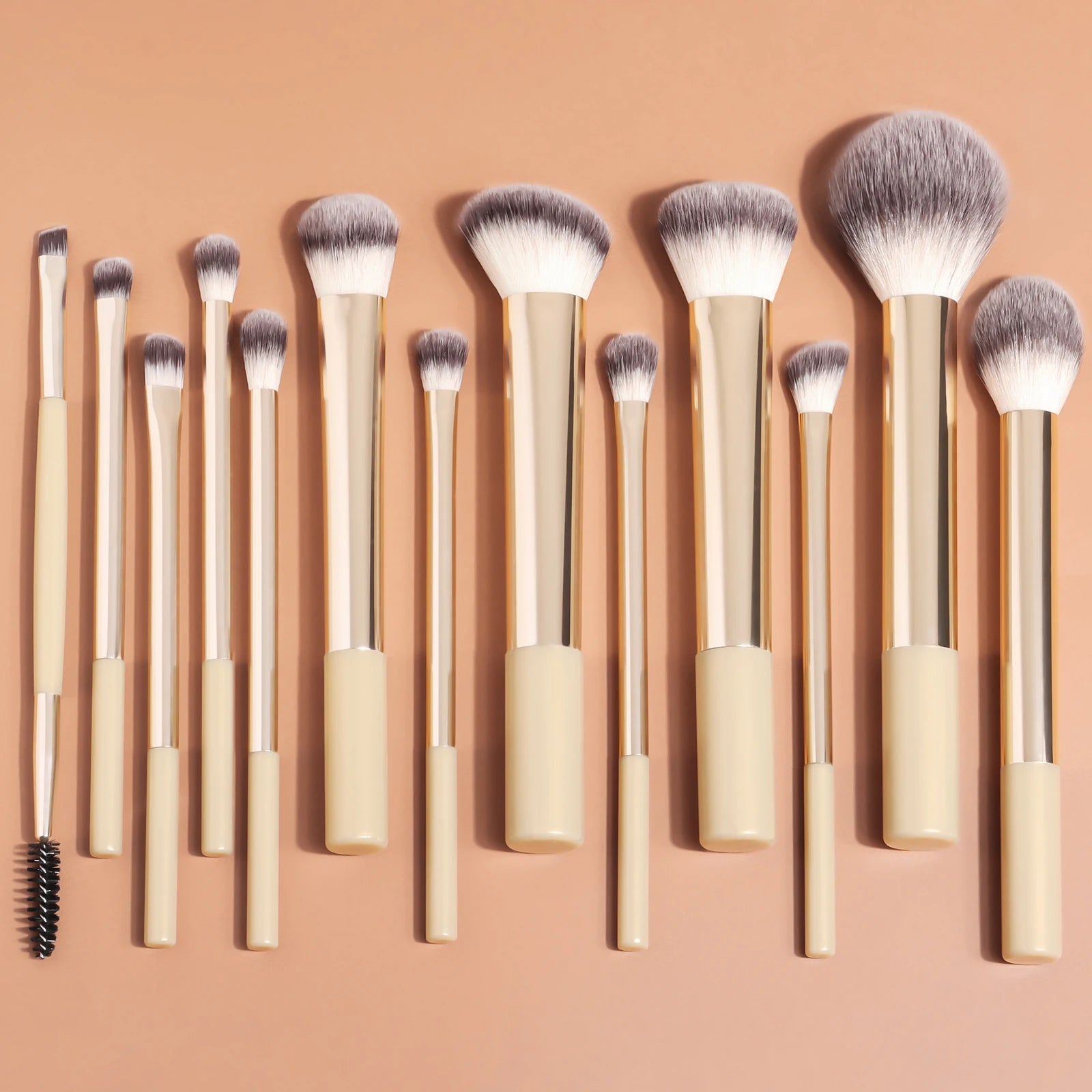 13-Piece Makeup Brush Set - Foundation, Concealer, Powder, Eyeshadow, and Blush Brushes for Flawless Face Makeup - PULSE MART