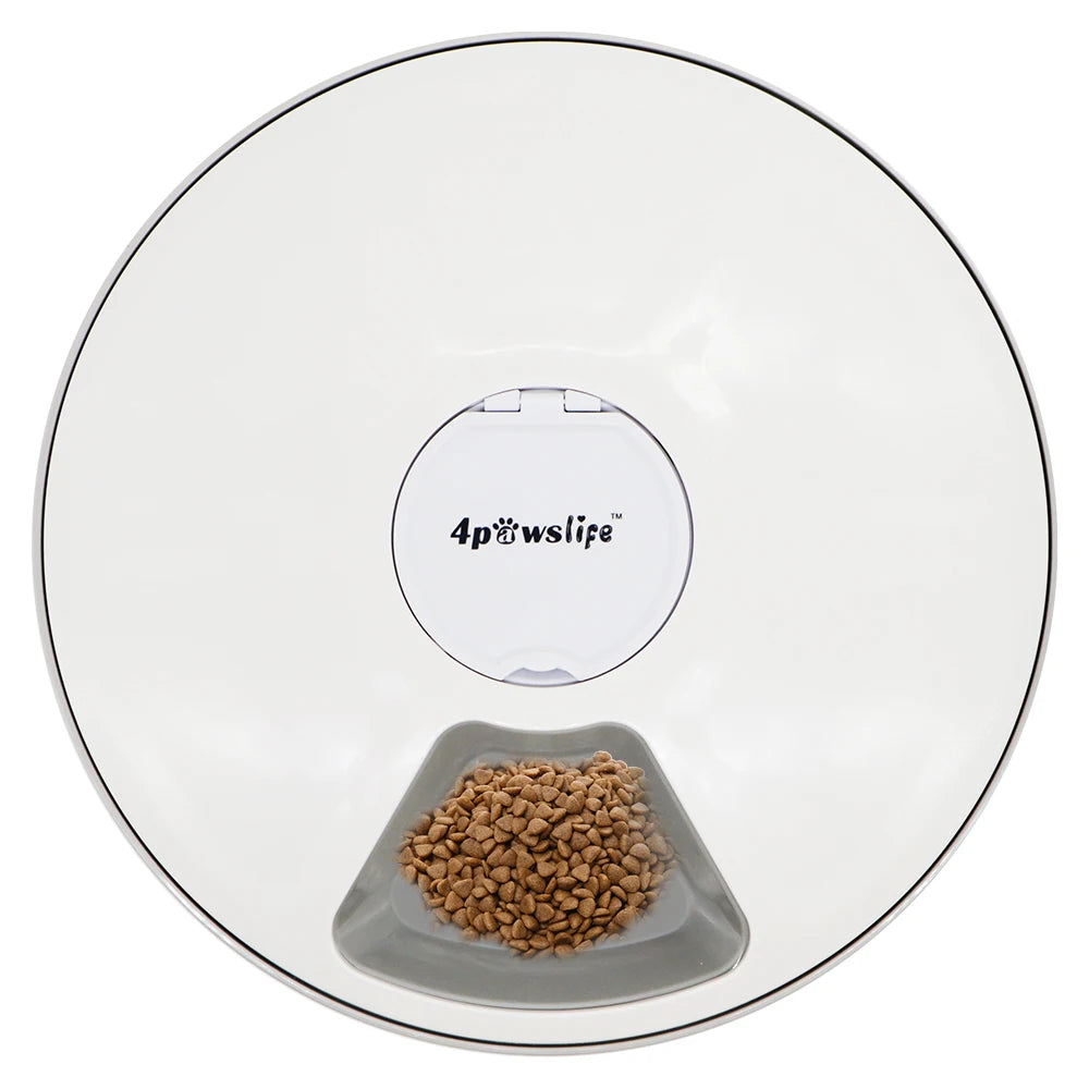 Automatic Pet Feeder with Timer – 6 Meal Dispenser for Cats & Dogs