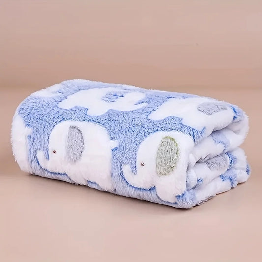 The Ultra-Soft Flannel Fleece Calming Pet Blanket