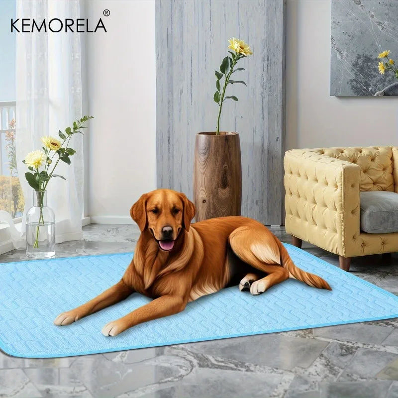 The Instant Relief Ice Silk Cooling Pet Mat