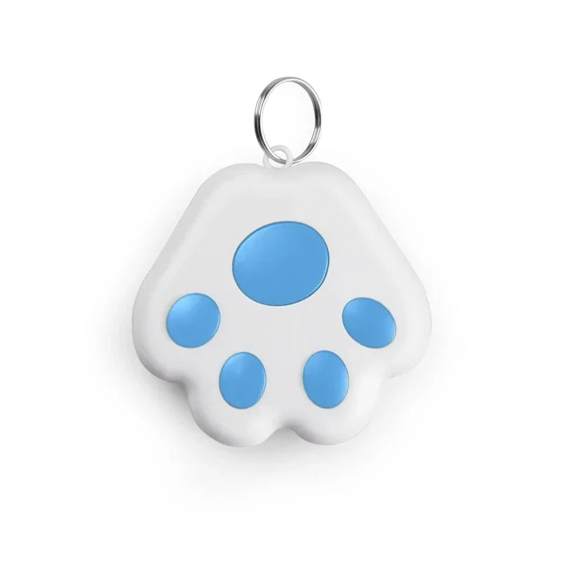 Dog Paw Mini GPS Tracker – Smart Anti-Lost Pet Locator for Dogs & Cats