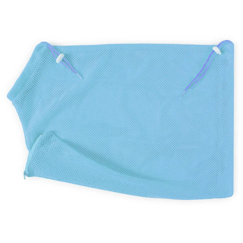 Cat Grooming Shower Bag – Adjustable Mesh Restraint Bag for Bathing & Nail Trimming