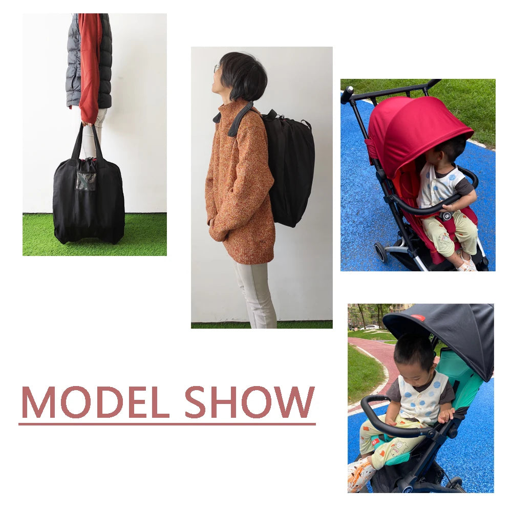 Baby stroller accessories only for GB Pockit+  All city , All-Terrain series strollers, stroller travel bag ,stroller bumpers - PULSE MART