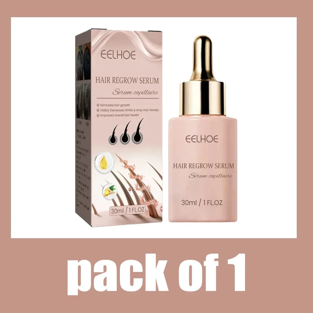 Fast Hair Growth Serum - Treatment for Hair Thinning, Anti-Hair Loss, Prevent Baldness, Scalp Cure, and Strong Roots - PULSE MART