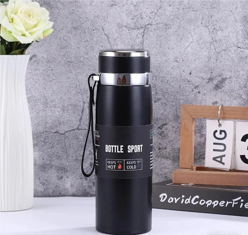 1L Thermal Water Bottle Keep Cold and Hot Water Bottle Thermos for Water Tea Coffee Vacuum Flasks Stainless Steel Thermos Bottle - PULSE MART