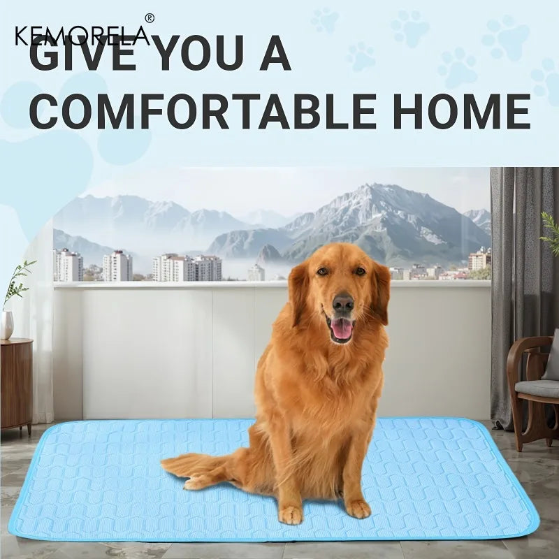 The Instant Relief Ice Silk Cooling Pet Mat
