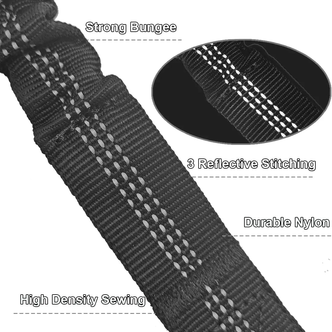 Adjustable Dog Leash Extension - Durable Extendable Lead for Small & Medium Dogs