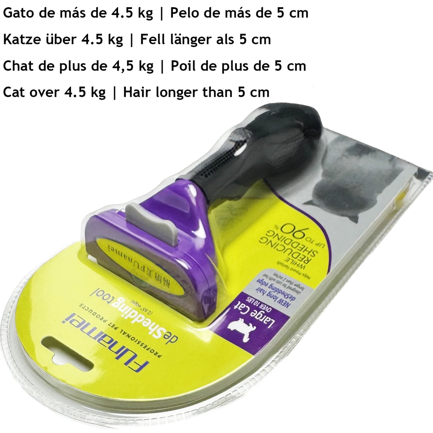 Dual-Sided Pet Dematting Comb - Anti-Lice Knot Remover for Dogs & Cats
