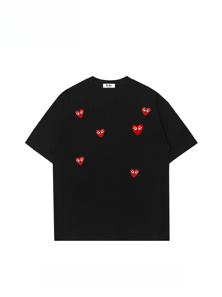 Men’s Short-Sleeved T-Shirt – Loose Casual Printed Summer Top