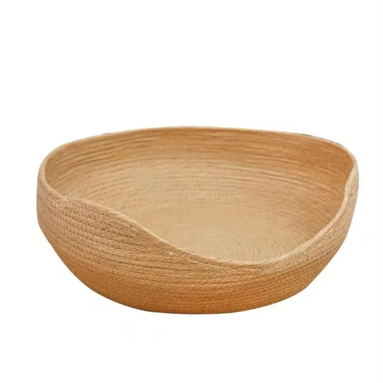 Handmade Bamboo Pet Bed – Woven Sofa Nest for Cats & Small Dogs