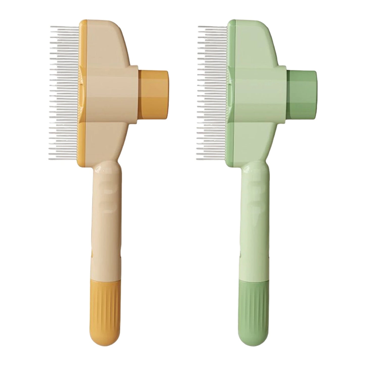 Self-Cleaning Dog Grooming Comb - Long Hair Pet Deshedding Brush