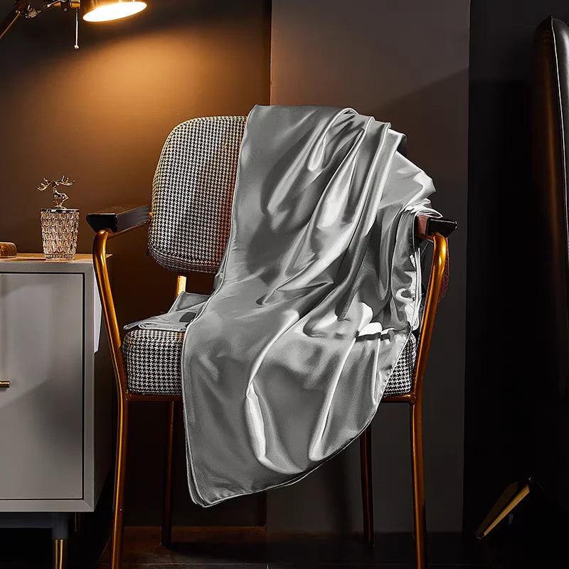 100% Pure Silk Pillowcase Set - Double-Sided Mulberry Silk Covers for Cool Summer Sleep - PULSE MART