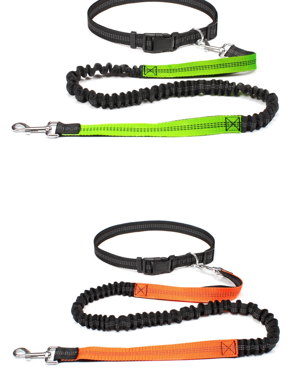 Hands-Free Dog Leash with Waist Belt - Adjustable Running & Jogging Lead