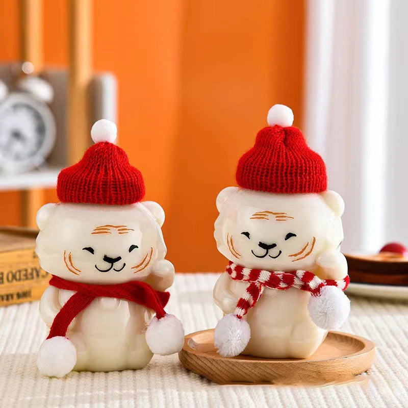 Disposable Drink Bottles Juice Storage Bottles Beverage Milk Tea Bottles Cute Bear Juice Drink Milk Tea Sealed Bottle - PULSE MART