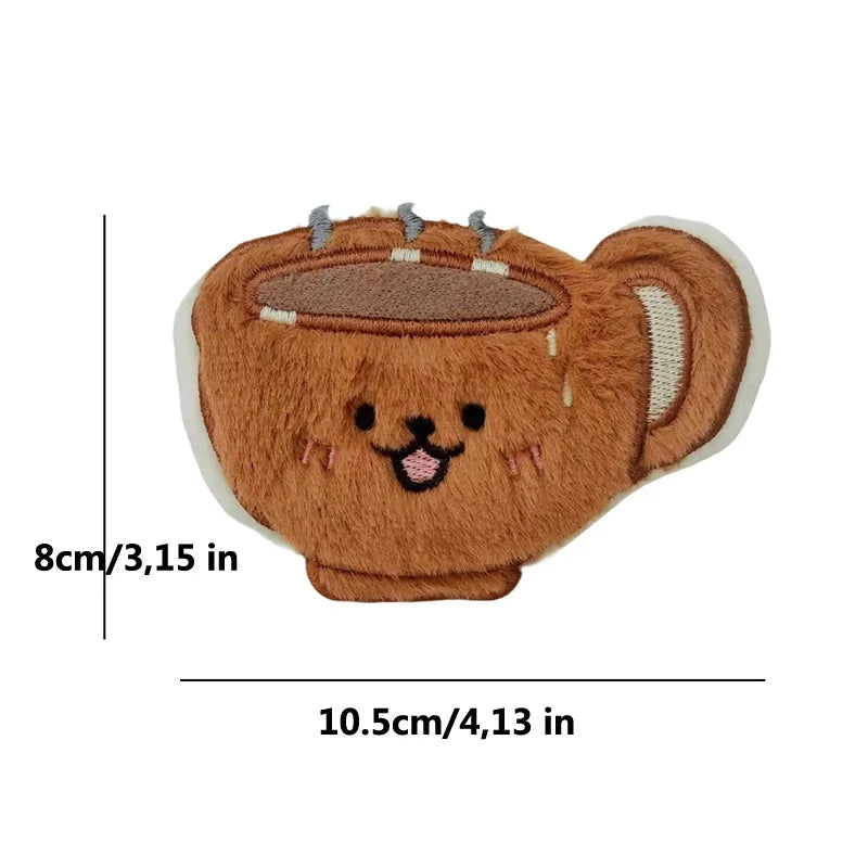 Plush Squeaky Puppy Toy - Boredom-Relieving Dental Chew for Small Dogs