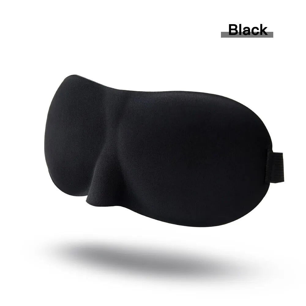 3D Contoured Eye Mask – Light Blocking Sleep Mask for Men & Women, Soft & Breathable - PULSE MART