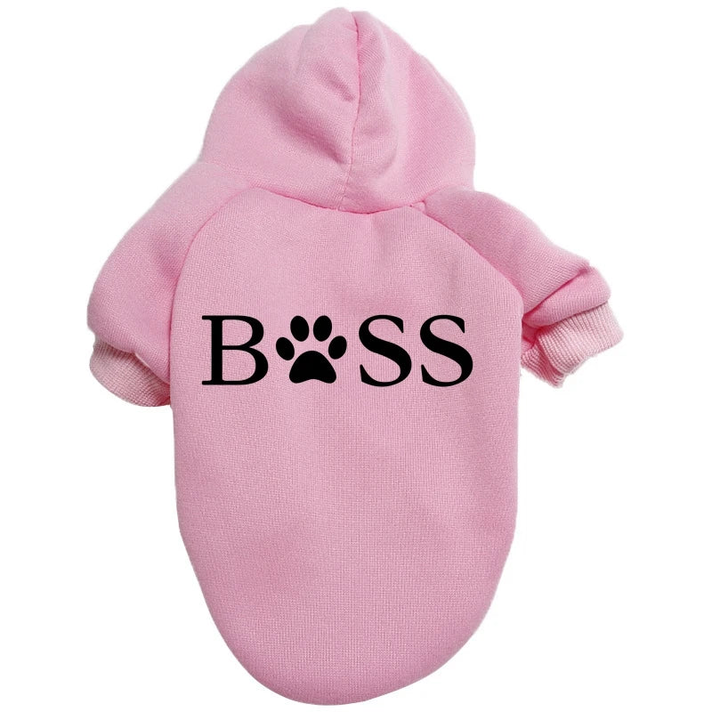 Thermal Winter Puppy Pyjamas - Warm Fleece Lounge Hoodie for Small Dogs