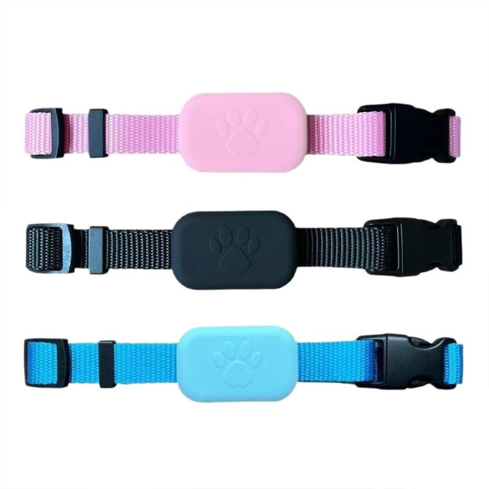Waterproof Pet GPS Tracker – Real-Time Dog & Cat GPS Locator with Adjustable Collar