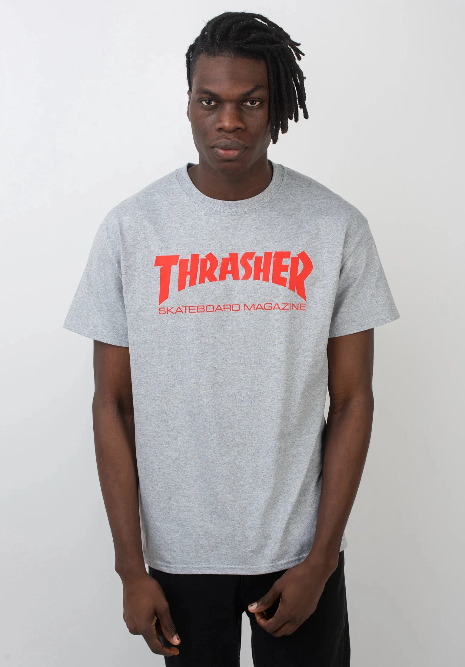 Men’s Summer Y2K Street Style T-Shirt – Thrasher Skate-MagT Retro Fashion Trend, Plus Size S-3XL