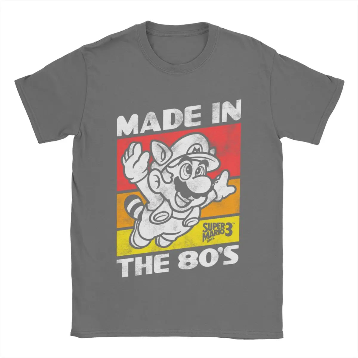 Men’s “Made In The 80s” T-Shirt – Funny Retro Cotton Short Sleeve Tee