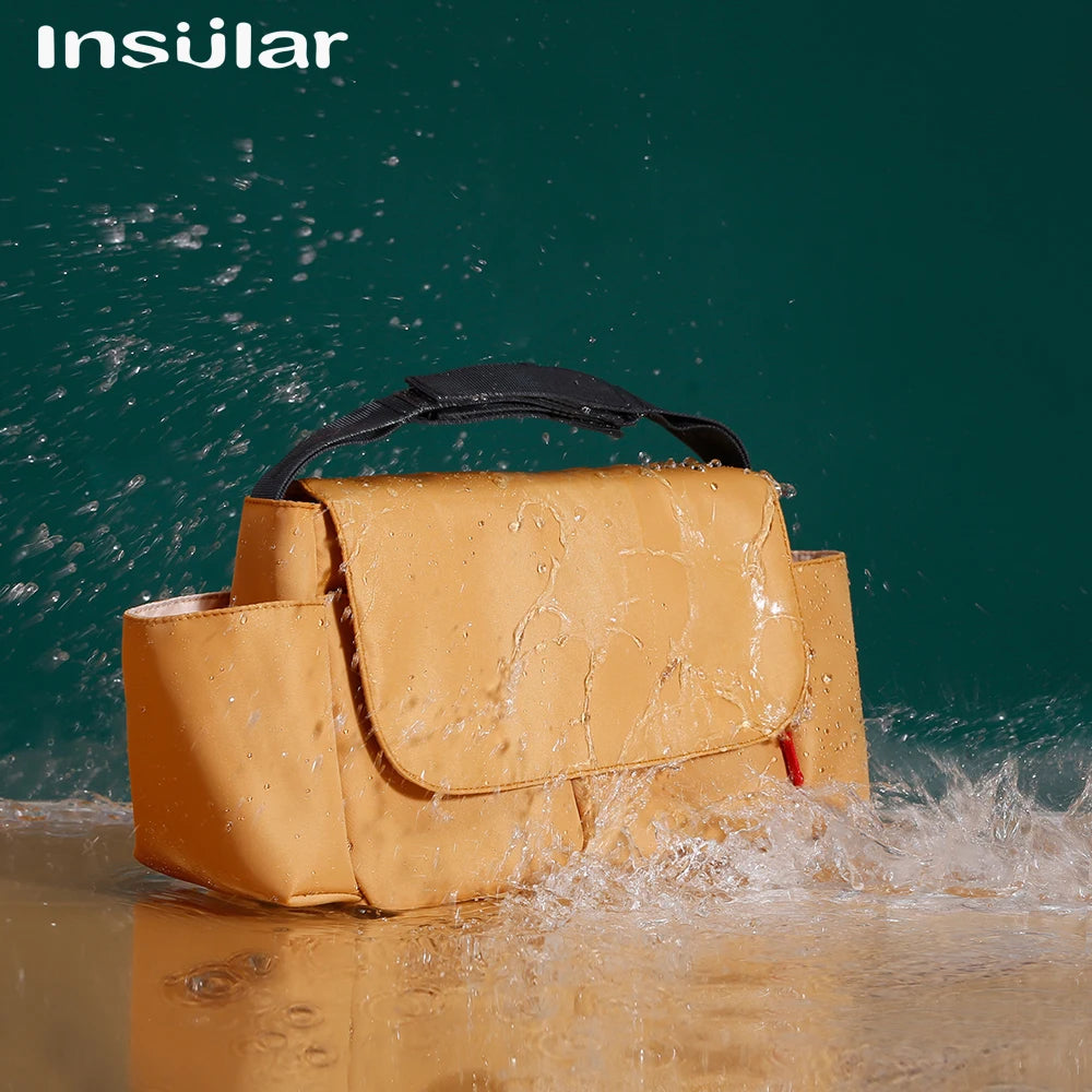 Baby Stroller Bag Pram Organizer Accessories Stroller Cup Holder Cover Trolley Organizer Pouch Travel Accessories - PULSE MART