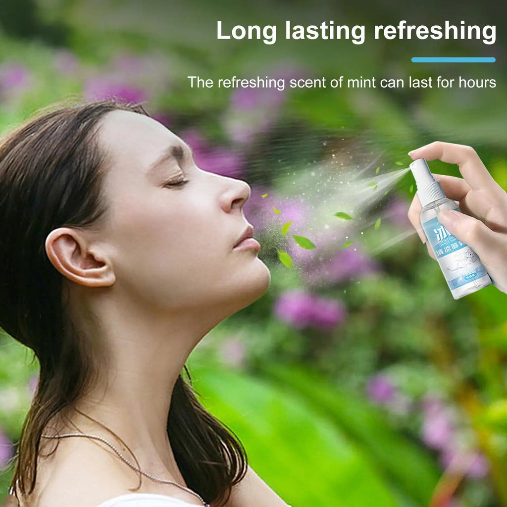 100ml Cooling Spray Refreshing Cool For Body Fine Mist Body Cooling Spray